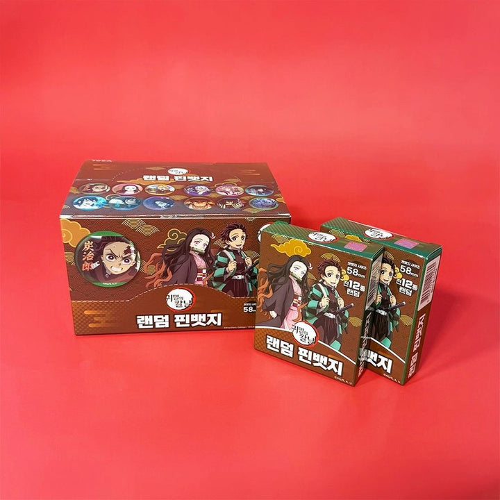 Demon Slayer: Kimetsu No Yaiba Pin Badge Blind Box - Fundom
