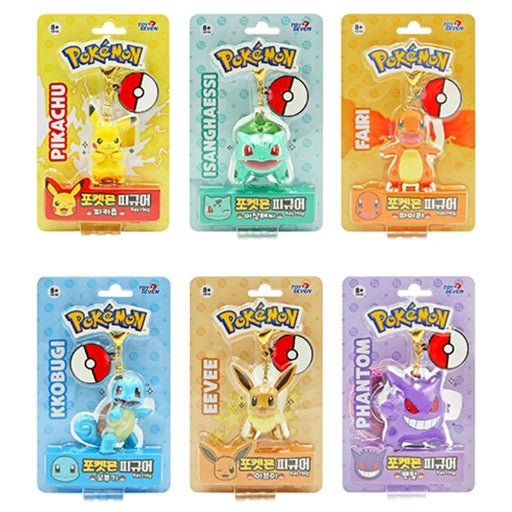 Pokemon - Pikachu, Gengar, Eevee - Figure Keychain Blind Box - Fundom