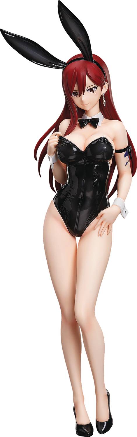 FREEing Fairy Tail: Erza Scarlet (Bare Leg Bunny Ver.) PVC Figure