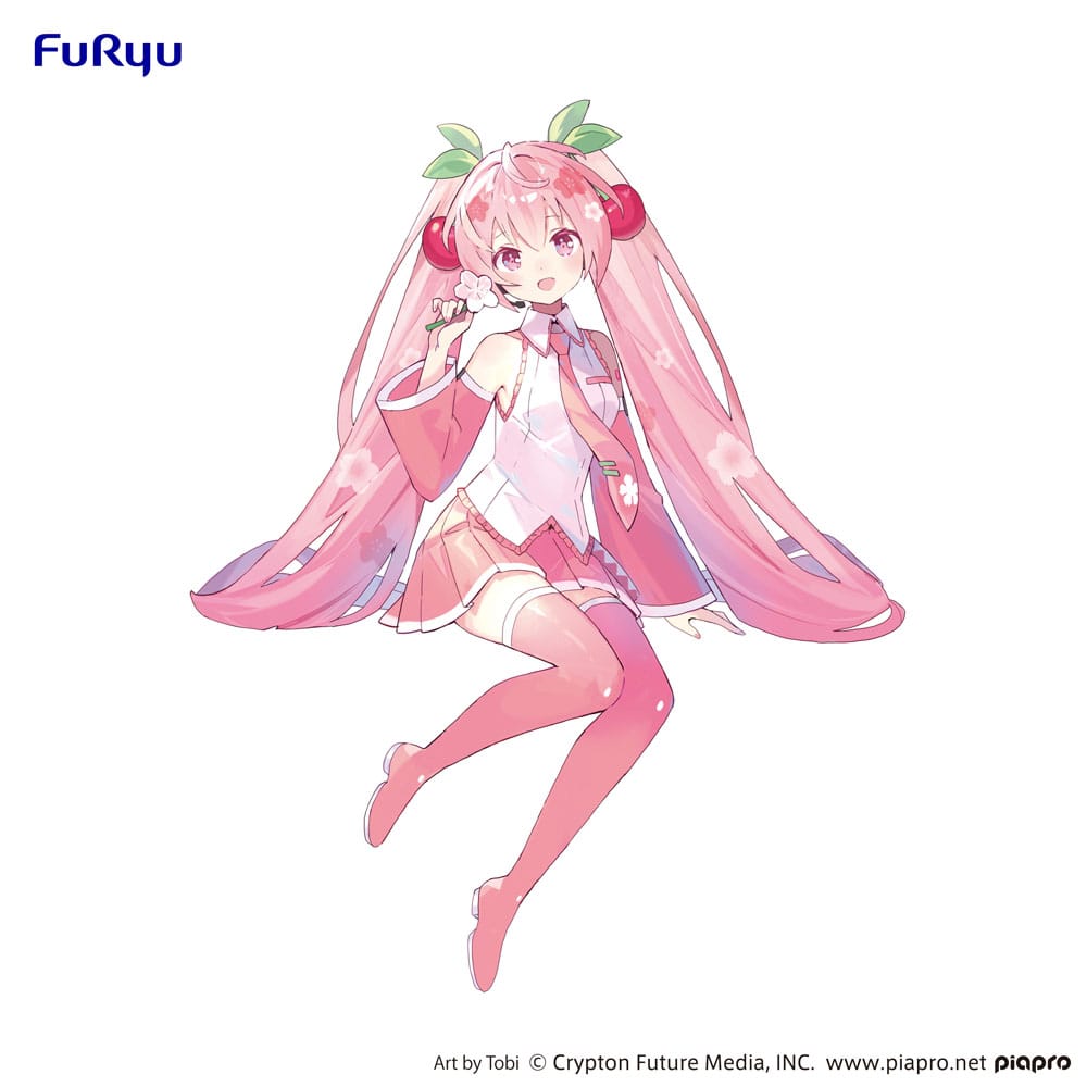 FuRyu Hatsune Miku Noodle Stopper Figure Sakura Miku 2024