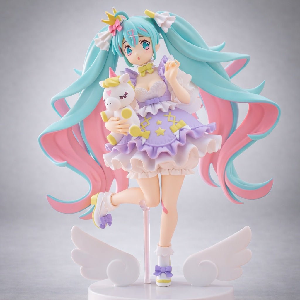 FuRyu - Vocaloid - Hatsune Miku - Yumekawa Princess Lavender Version Tenitol Figure - Fundom