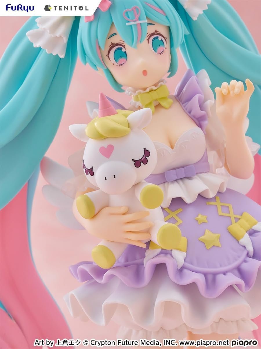 FuRyu - Vocaloid - Hatsune Miku - Yumekawa Princess Lavender Version Tenitol Figure - Fundom