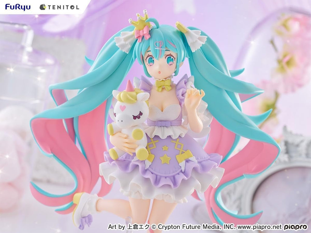 FuRyu - Vocaloid - Hatsune Miku - Yumekawa Princess Lavender Version Tenitol Figure - Fundom