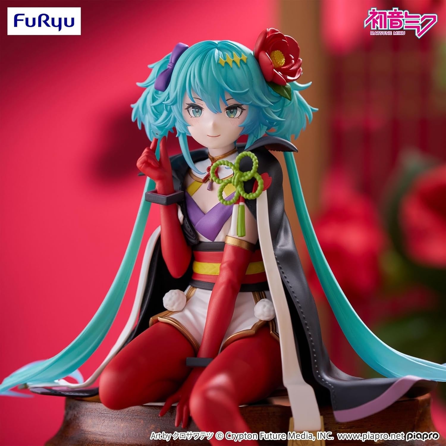 FuRyu - Hatsune Miku - Flower Fairy Camellia - Noodle Stopper Figure
