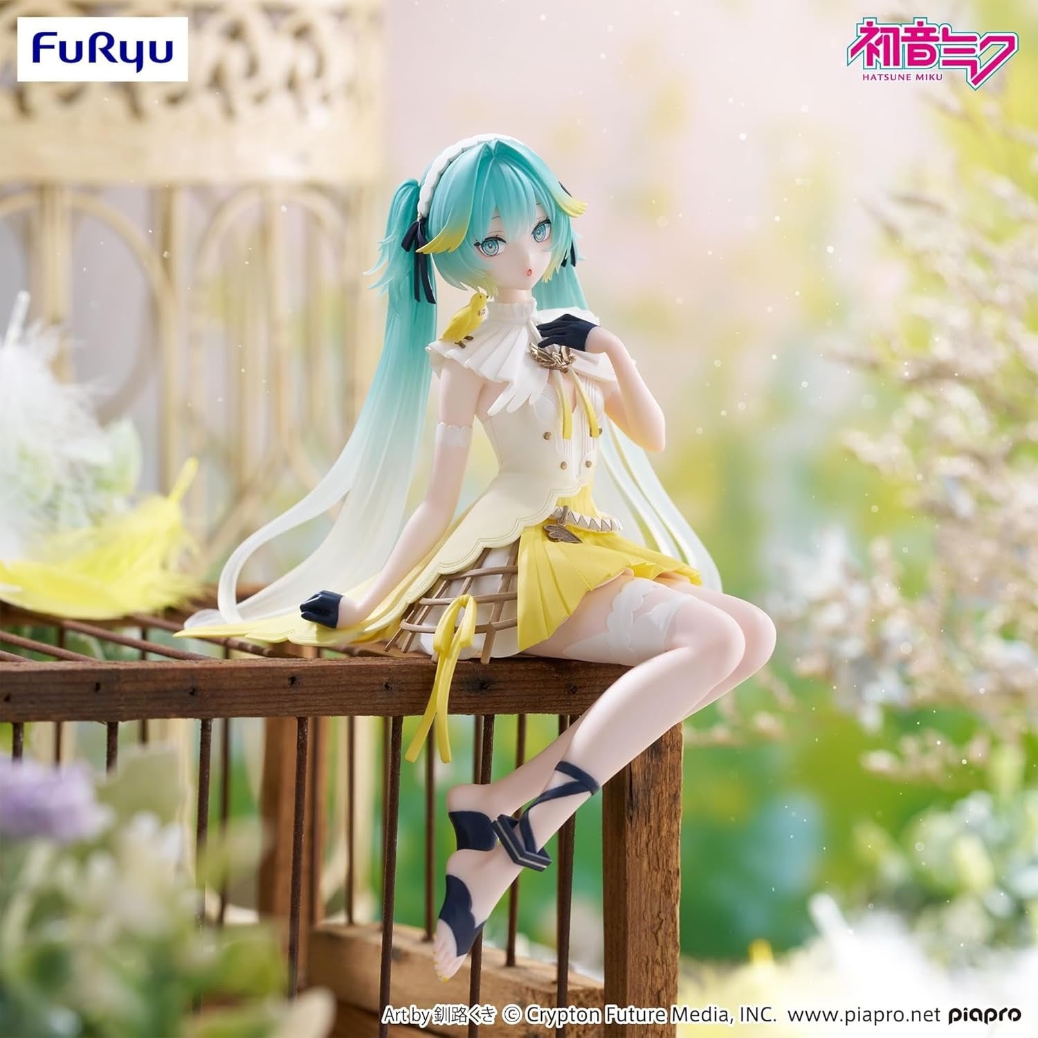 FuRyu - Hatsune Miku - Canary Bird - Noodle Stopper Figure