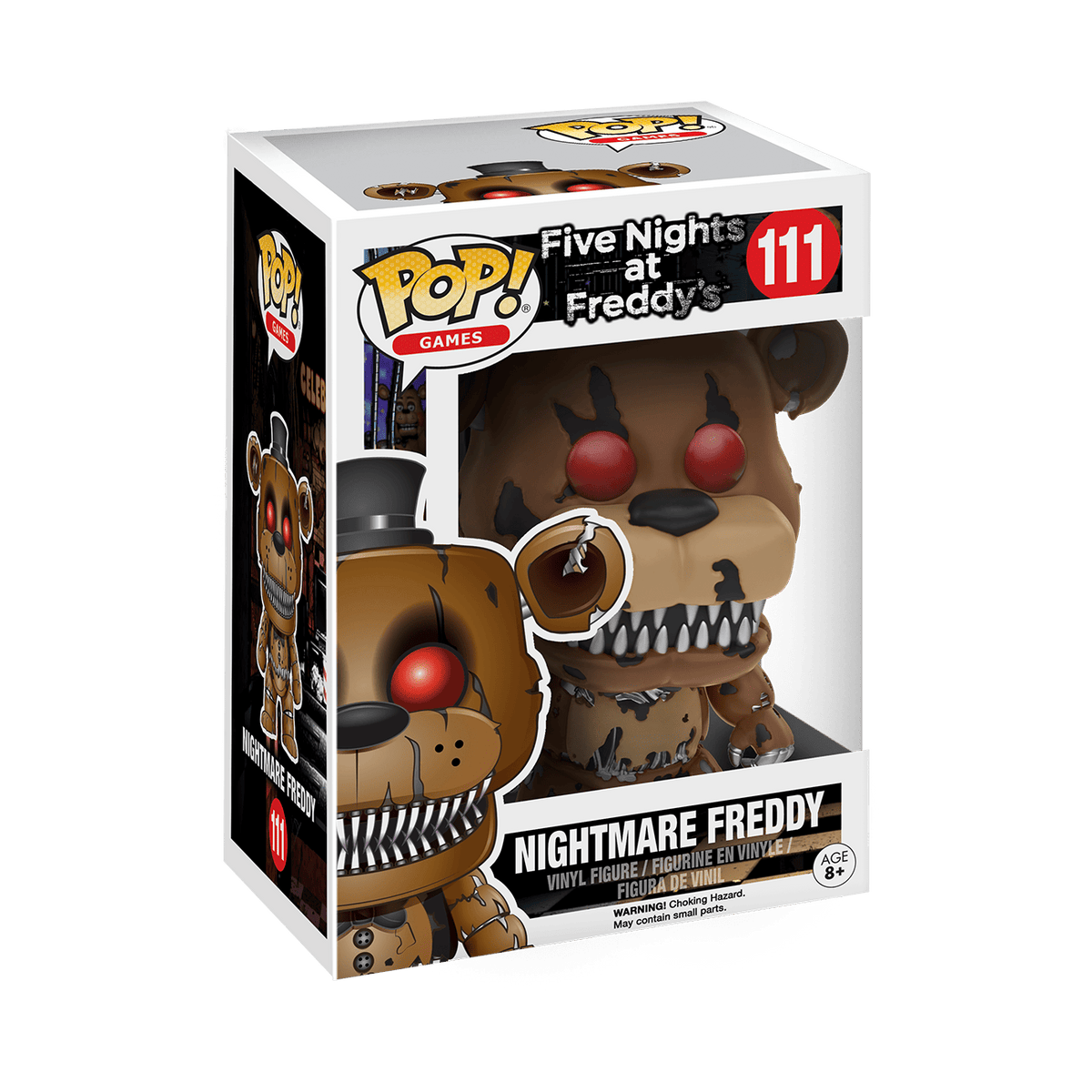 Funko Pop! Games: Five Nights at Freddy's - Nightmare Freddy #111
