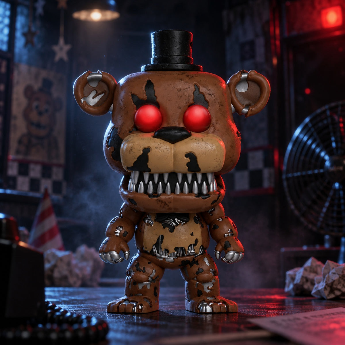 Funko Pop! Games: Five Nights at Freddy's - Nightmare Freddy #111