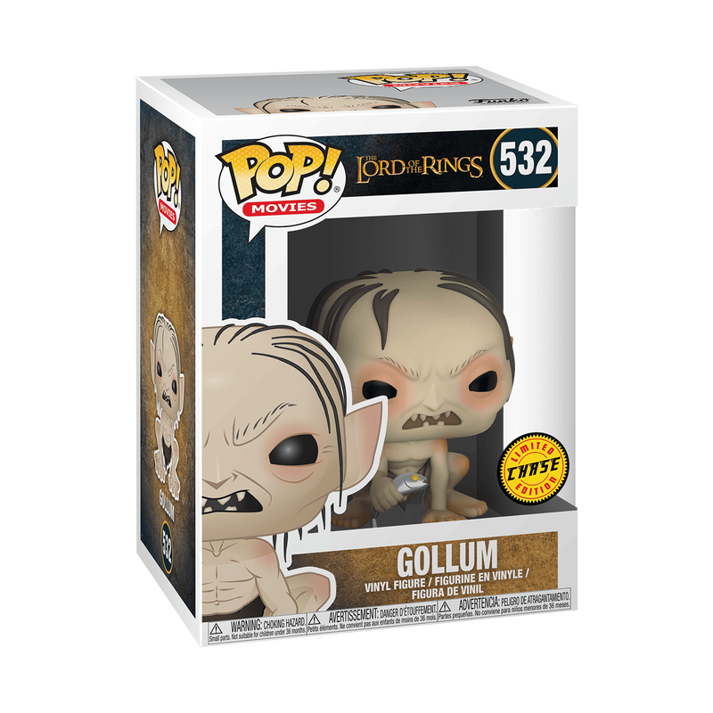 Funko Pop! Movies: The Lord of The Rings - Gollum Catching a Fish Chase #532