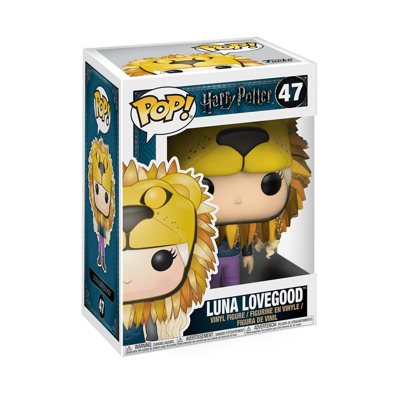 Funko Pop! Harry Potter - Luna Lovegood with Lion Head #47