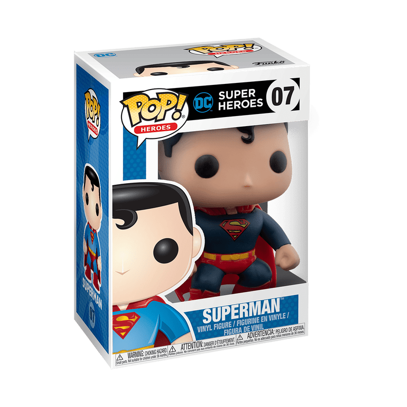 Funko Pop! Heroes: DC Comics Super Heroes - Superman Original 07 - Fundom