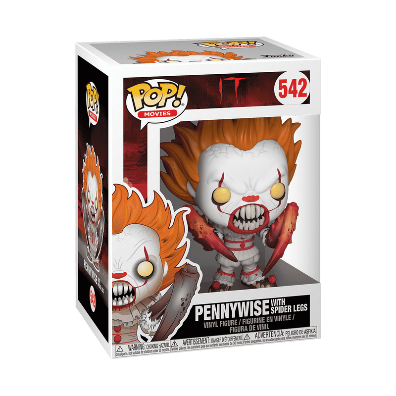 Funko Pop! Movies: IT - Pennywise with Spider Legs #542