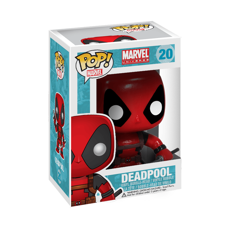 Deadpool Marvel Comics 20 Bobble Head Funko Pop! Vinyl Figure