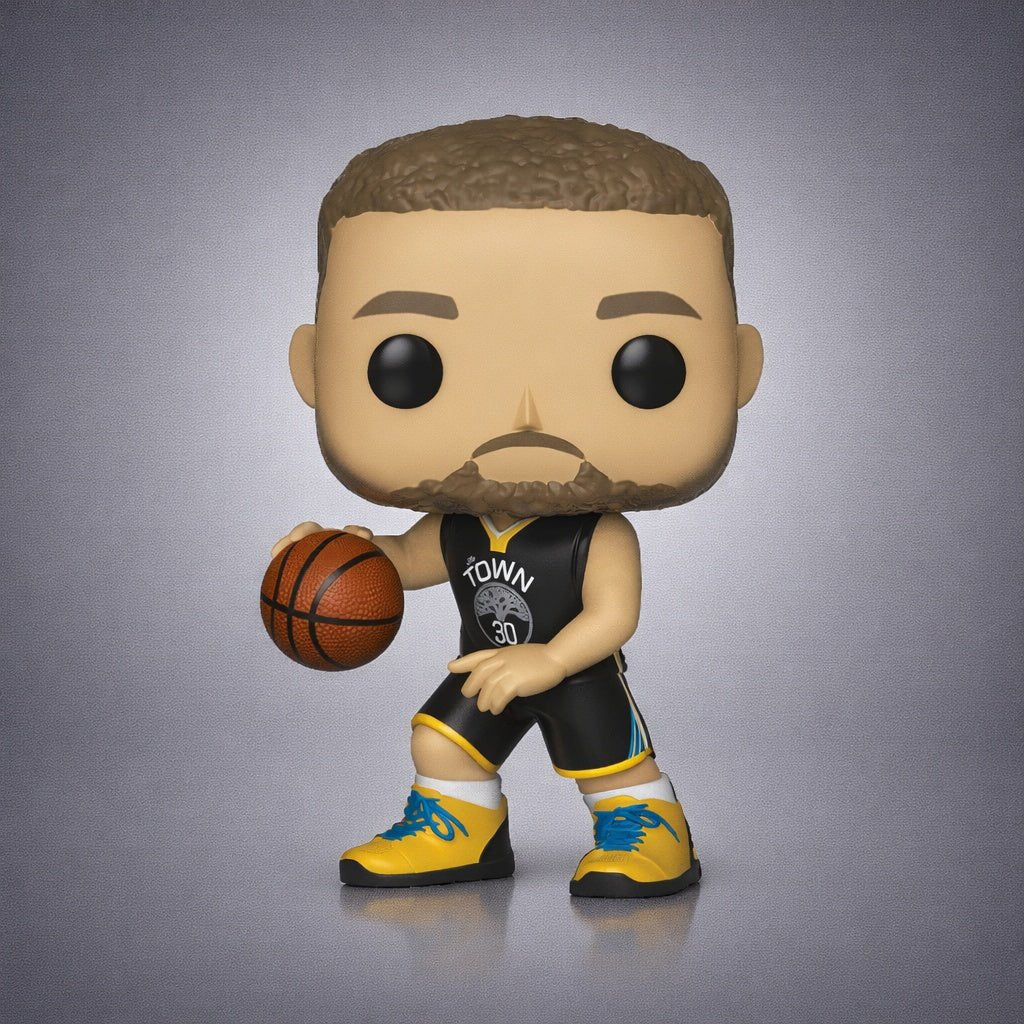 Funko Pop! Basketball: NBA Golden State Warriors - Stephen Curry 43 - Fundom