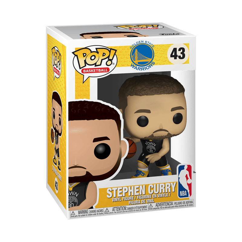 Funko Pop! Basketball: NBA Golden State Warriors - Stephen Curry 43 - Fundom