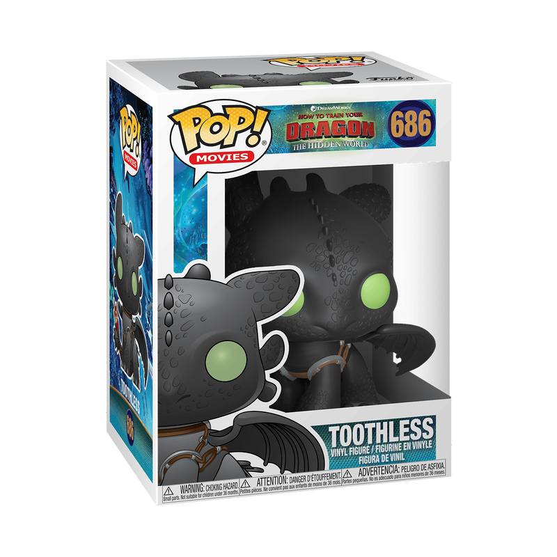 Funko Pop! Movies: How To Train Your Dragon The Hidden World - Toothless #686