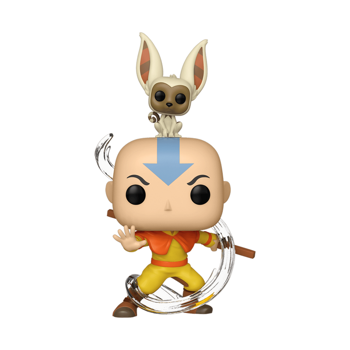 Funko Pop! Animation: Avatar: The Last Airbender - Aang with Momo #534