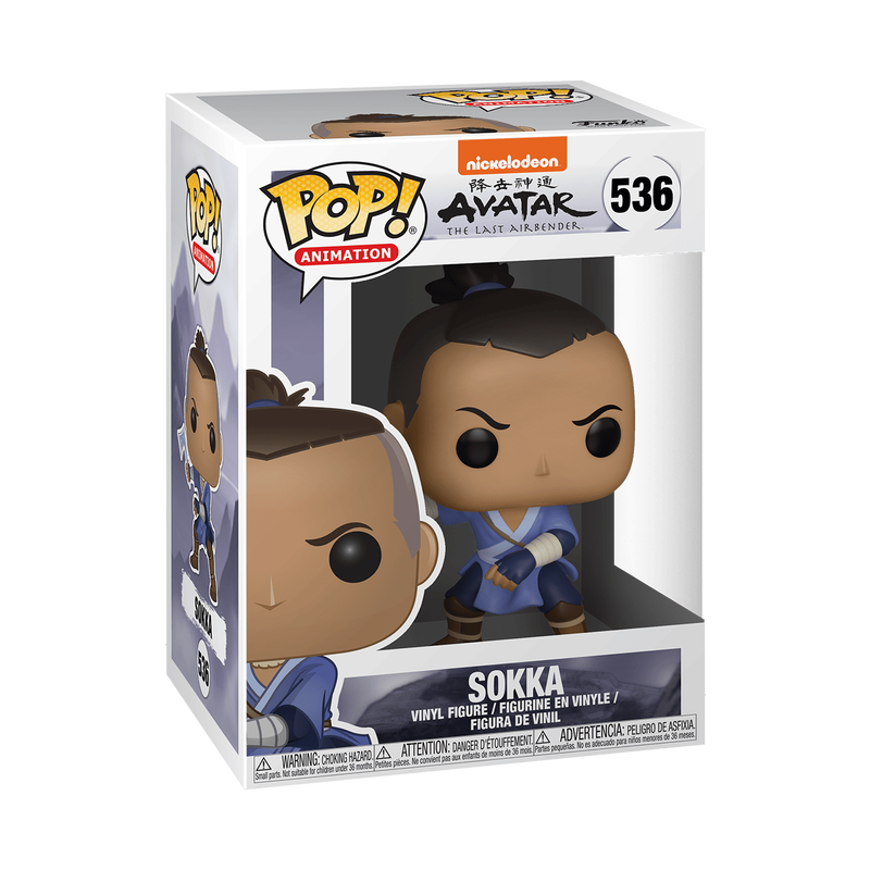 Funko Pop! Animation: Avatar The Last Airbender - Sokka #536