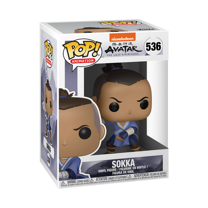 Funko Pop! Animation: Avatar The Last Airbender - Sokka #536