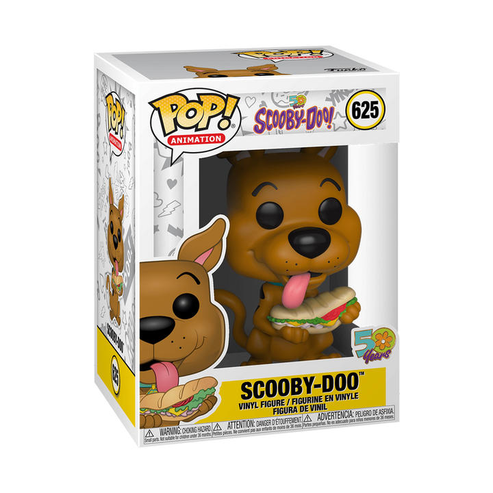 Funko Pop! Animation: 50 Years Scooby-Doo - Scooby-Doo With Sandwich #625