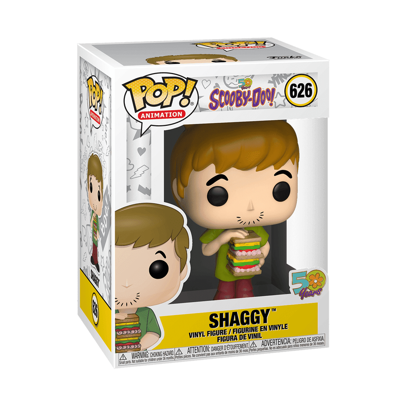 Funko Pop! Animation: Scooby Doo - Shaggy with Sandwich #626