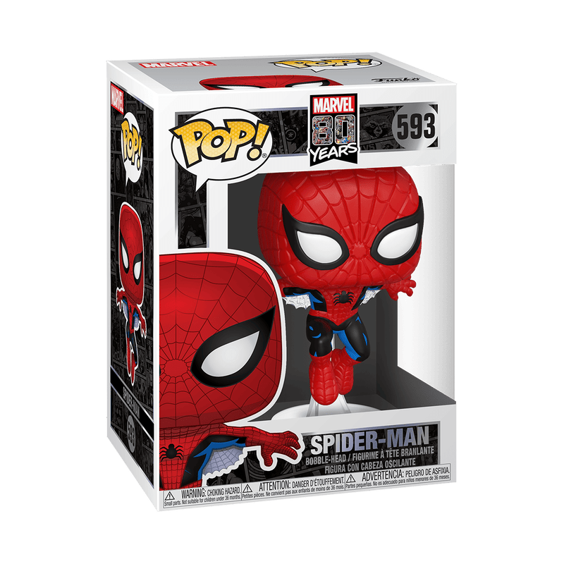 Funko Pop! Marvel 80th Anniversary: Spider - Man No Way Home - First Appearance Spider - Man 593 - Fundom