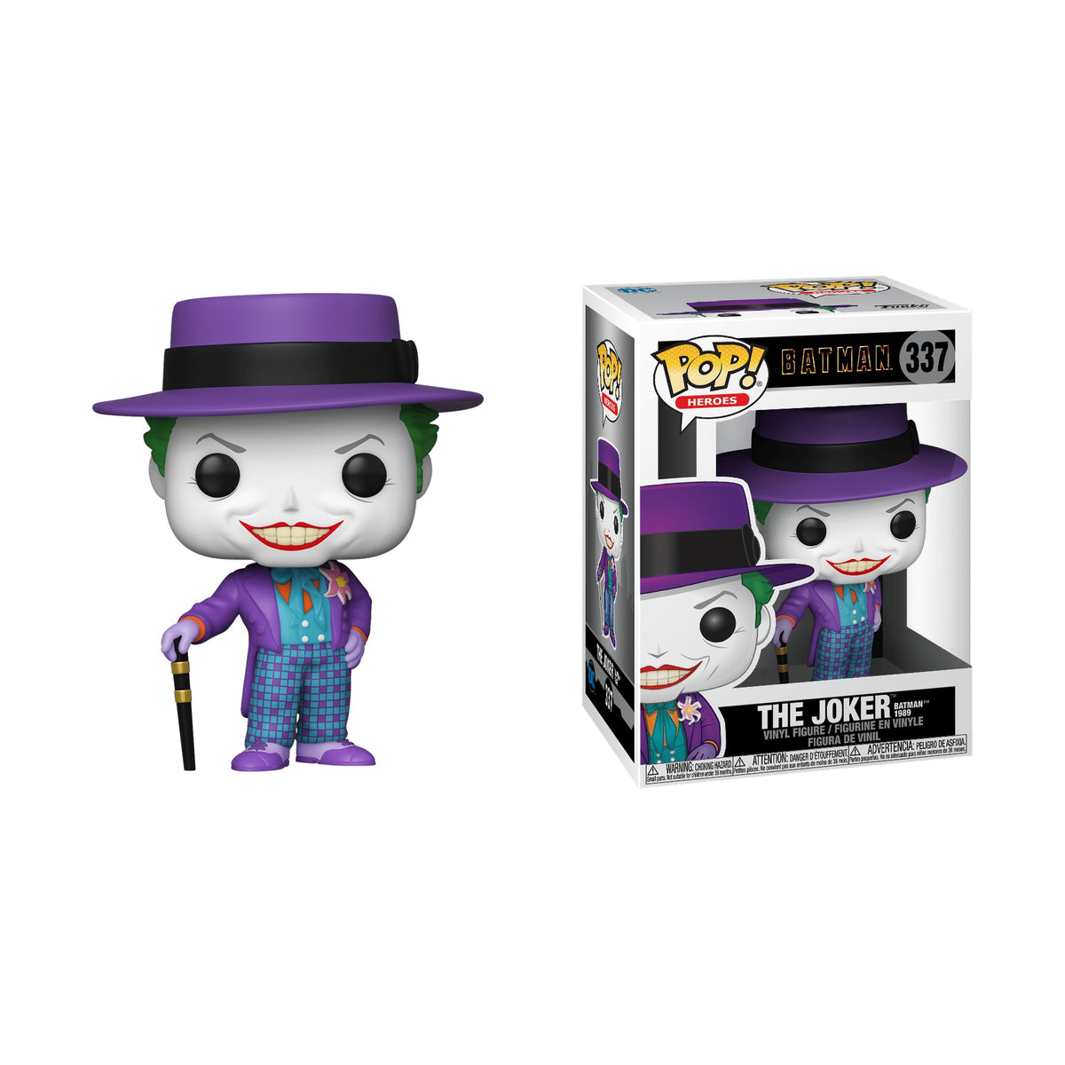 Funko Pop! Heroes: Batman 1989 - The Joker 337 - Image 3 - Fundom