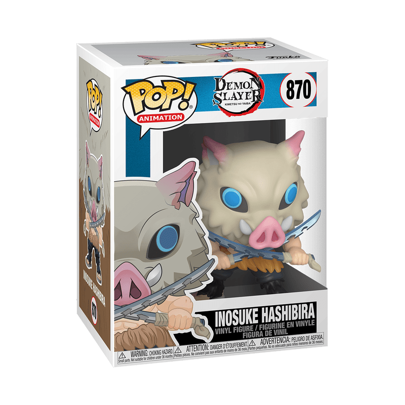 Funko Pop! Animation: Demon Slayer: Kimetsu no Yaiba - Inosuke Hashibira 870 - Fundom