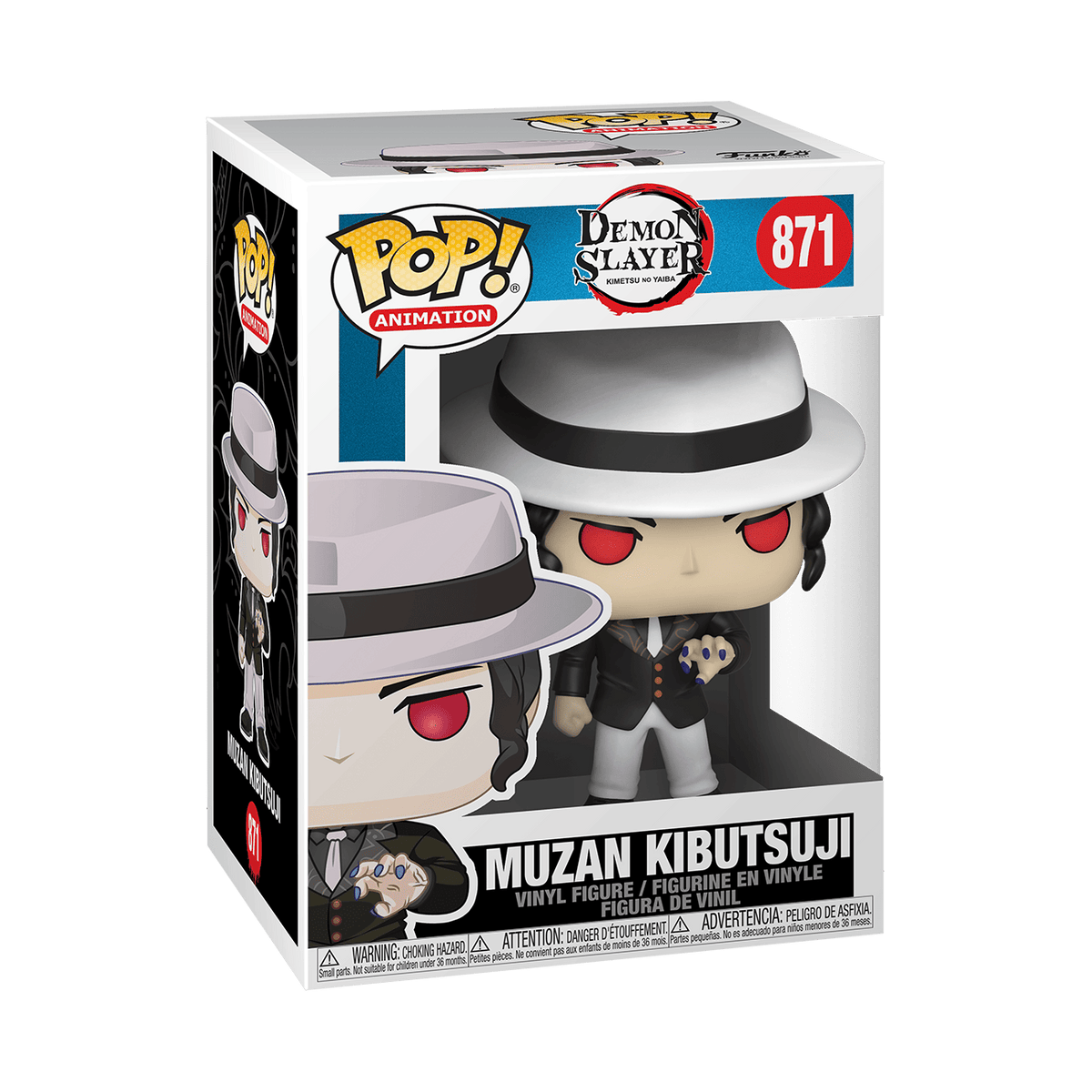 Funko Pop! Animation: Demon Slayer: Kimetsu no Yaiba - Muzan Kibutsuji #871 - Fundom