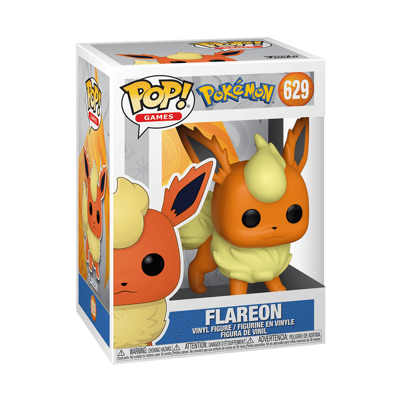 Funko Pop! Games: Pokemon - Flareon 629 - Fundom
