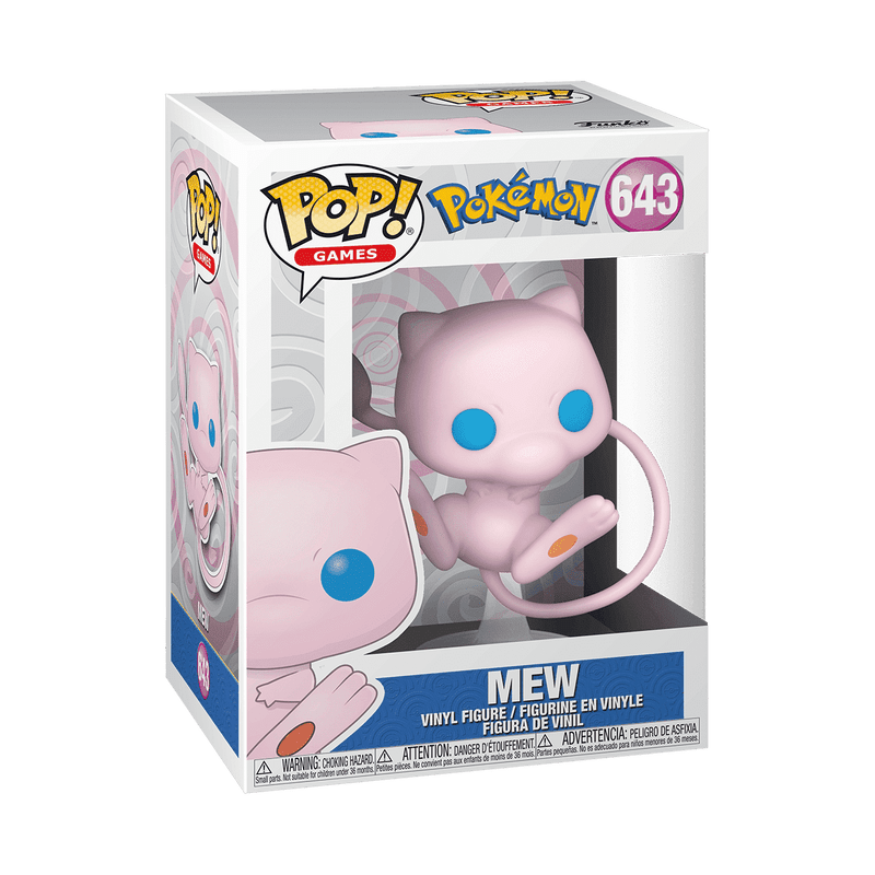 Funko Pop! Games: Pokemon - Mew 643 - Fundom