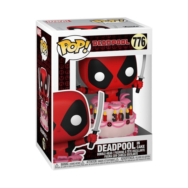 Funko Pop! Marvel: Deadpool 30th Anniversary - Deadpool in Cake #776