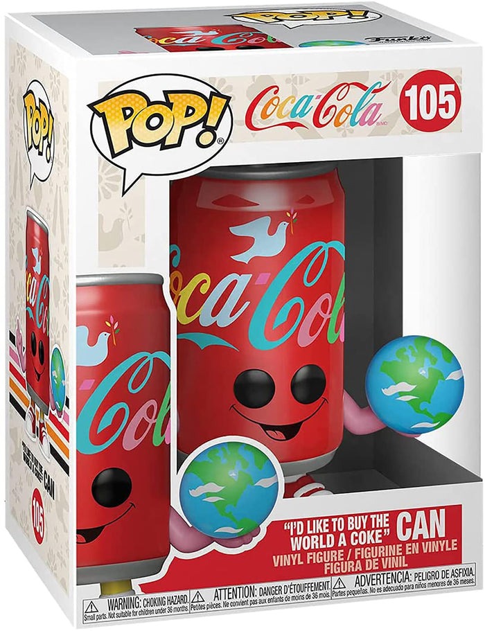 Funko Pop! Vinyl: Ad Icons - Coca-Cola - "I'd Like to Buy the World a Coke" Can #105