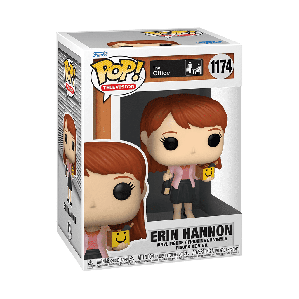 Funko Pop! Television: The Office - Erin with Happy Box & Champagne 1174 - Fundom