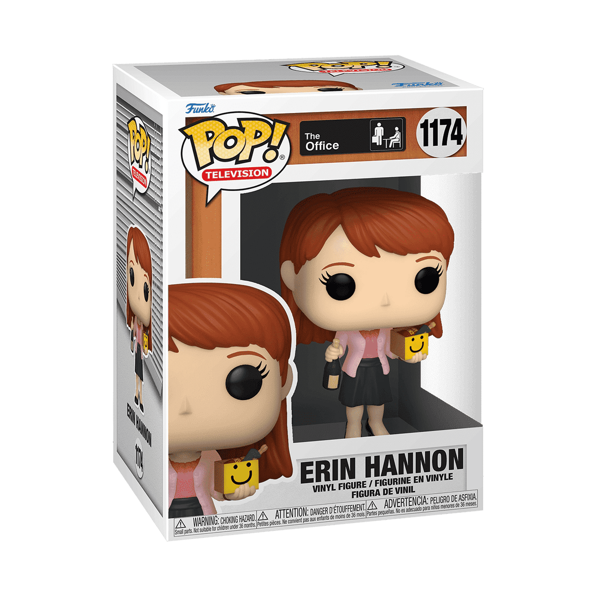Funko Pop! Television: The Office - Erin with Happy Box & Champagne 1174 - Fundom