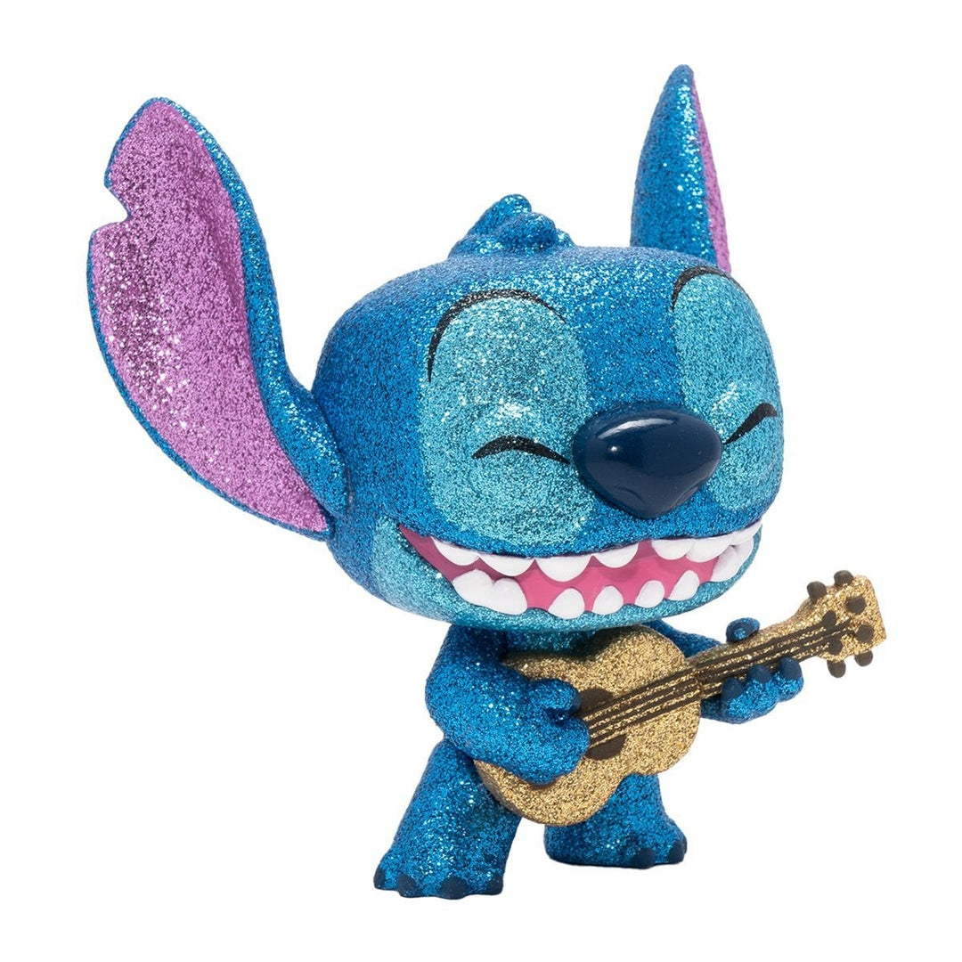 Funko Pop! Disney: Lilo & Stitch - Stitch with Ukulele Diamond Glitter #1044 Entertainment Earth Exclusive