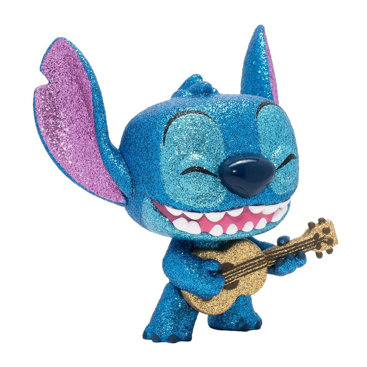 Funko Pop! Disney: Lilo & Stitch - Stitch with Ukulele Diamond Glitter #1044 Entertainment Earth Exclusive