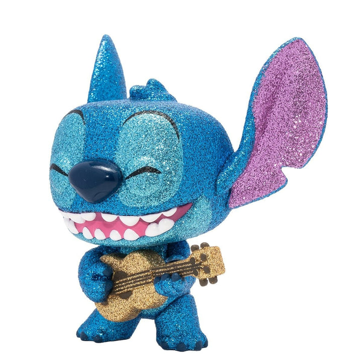 Funko Pop! Disney: Lilo & Stitch - Stitch with Ukulele Diamond Glitter #1044 Entertainment Earth Exclusive