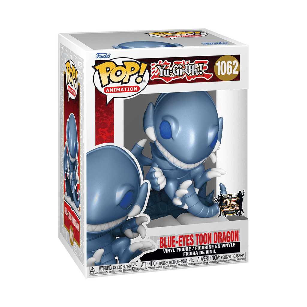 Funko Pop! Animation: Yu-Gi-Oh! - Blue-Eyes Toon Dragon Metallic 1062 - Fundom
