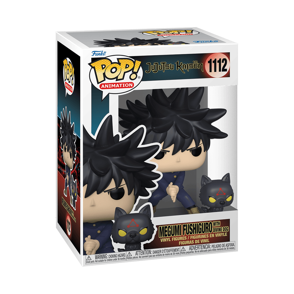 Funko Pop! & Buddy: Jujutsu Kaisen - Megumi Fushiguro & Divine Dog #1112