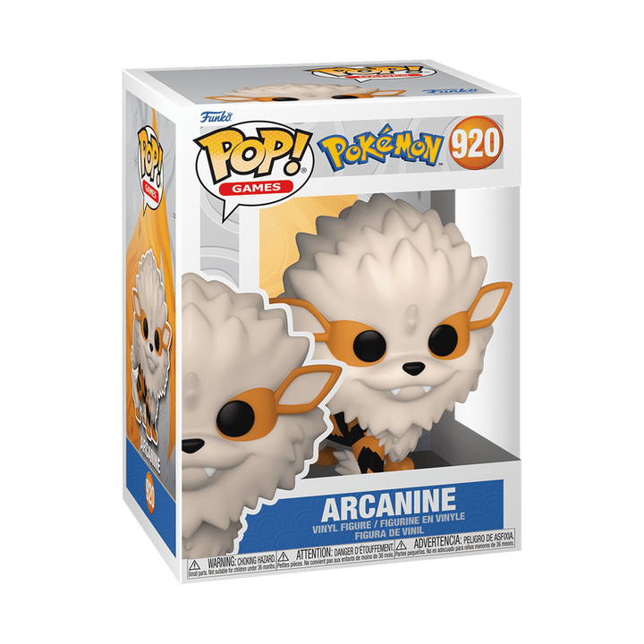 Funko Pop! Games: Pokemon - Arcanine #920