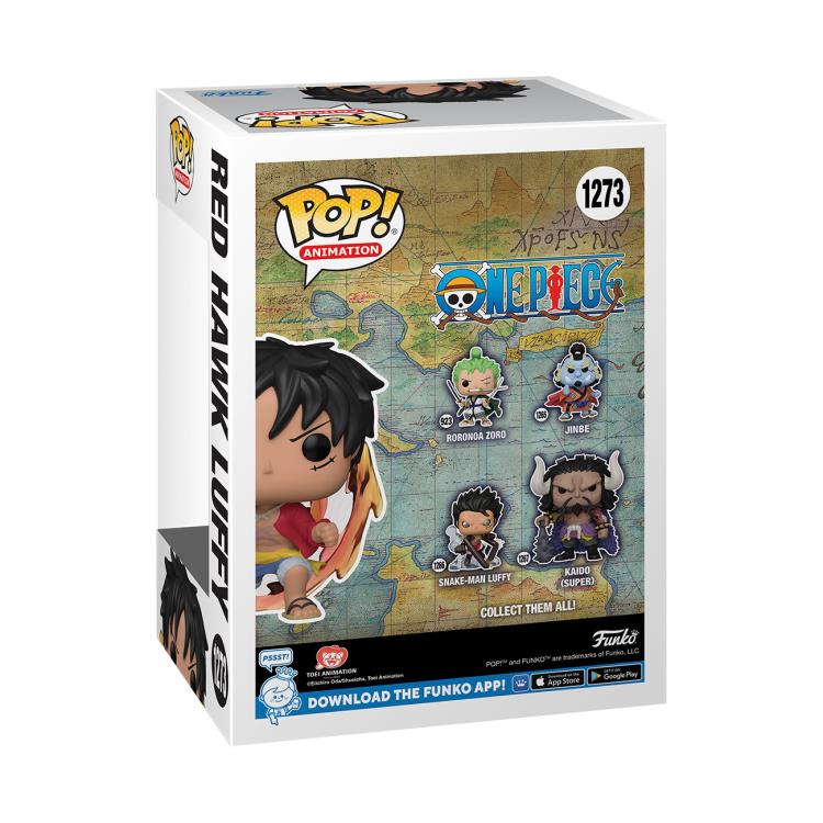 Funko Pop! Animation: One Piece - Monkey D. Luffy Red Hawk Chase AAA Anime Exclusive