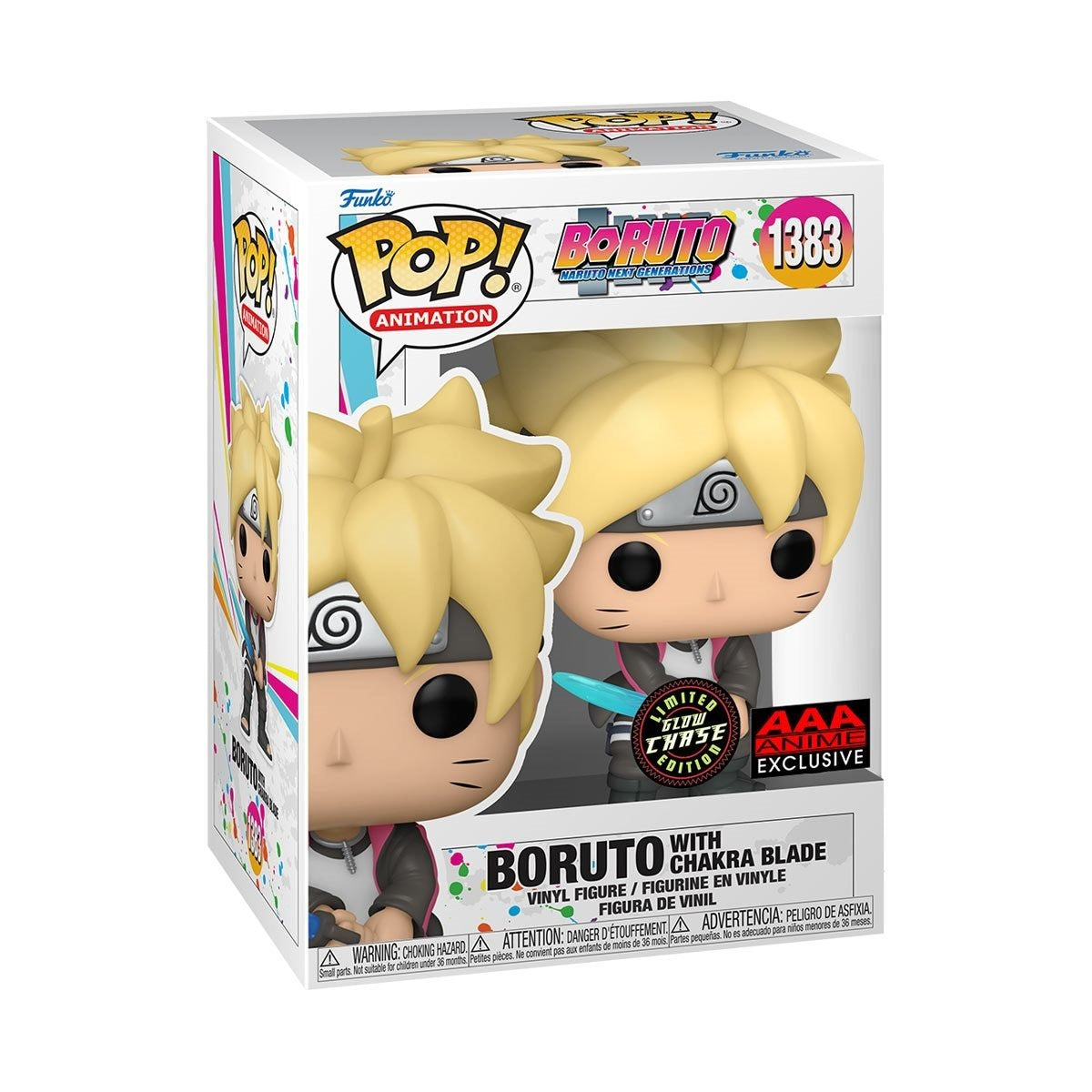 Funko Pop! Boruto: Naruto Next Generations - Boruto with Chakra Blade Chase AAA Anime Exclusive