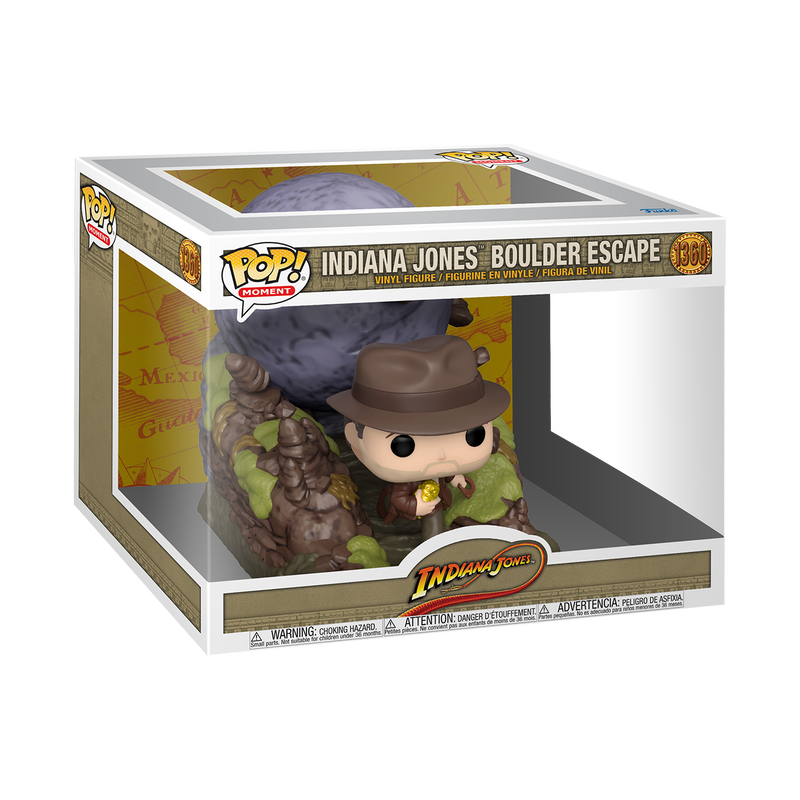 Funko Pop! Moment Movies: Indiana Jones: Raiders of the Lost Ark - Boulder Escape #1360