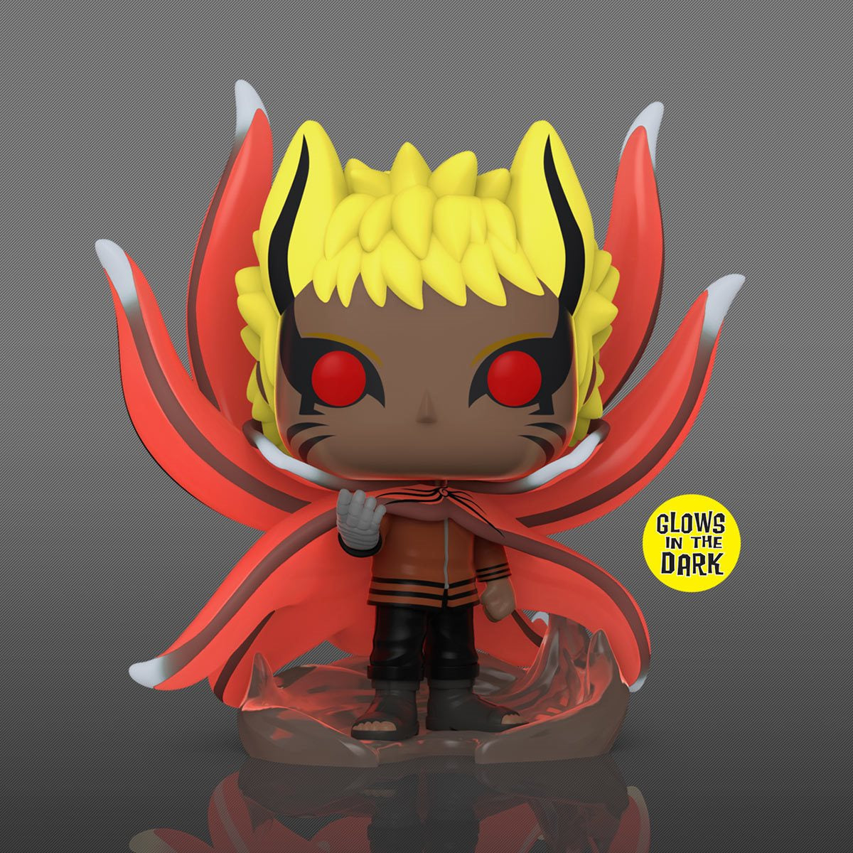 Funko Super Pop! Boruto: Naruto Next Generations - Naruto Baryon Mode 6-inch Glow-in-the-Dark AAA Anime Exclusive