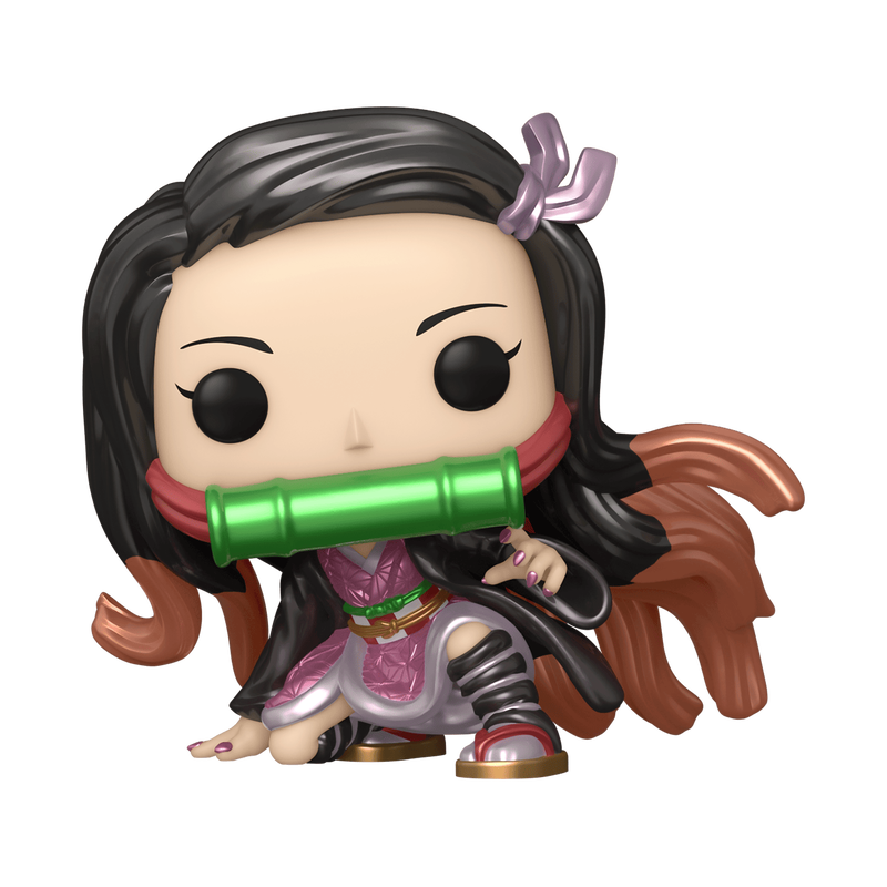 Funko Pop! Animation: Demon Slayer: Kimetsu no Yaiba - Nezuko Kamado Metallic #868 Exclusive