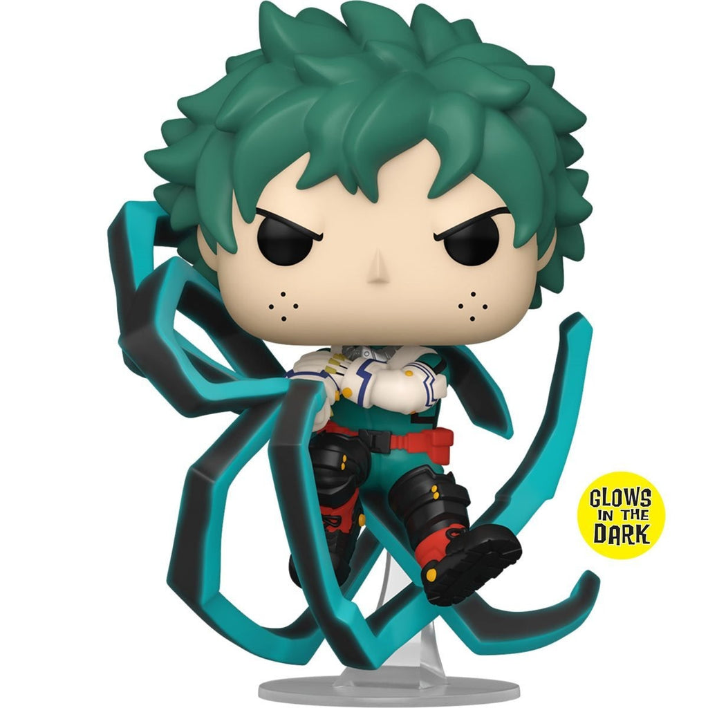 Funko Pop! Animation: My Hero Academia - Izuku Midoriya Blackwhip #1347 Glow-in-the-Dark PX Previews Exclusive