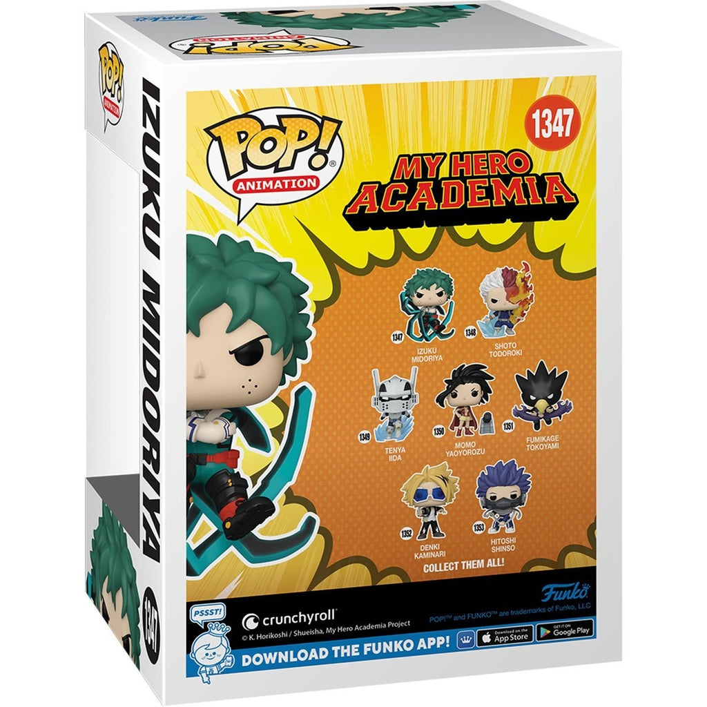 Funko Pop! Animation: My Hero Academia - Izuku Midoriya Blackwhip #1347 Glow-in-the-Dark PX Previews Exclusive