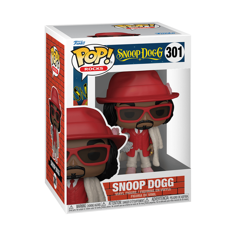 Funko Pop! Rocks: Snoop Dogg In Fur Coat #301