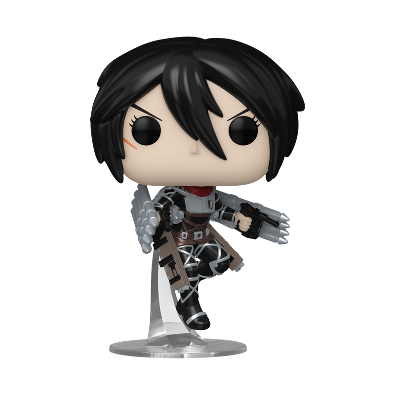 Funko Pop! Animation: Attack On Titan - Mikasa Ackermann Metallic BigBadToyStore Exclusive