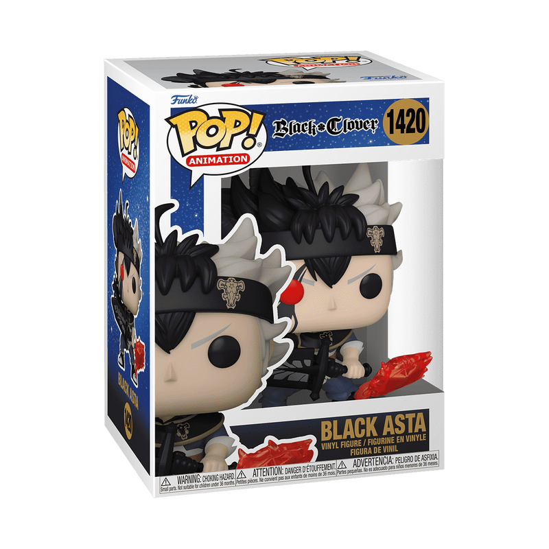 Funko Pop! Animation: Black Clover - Black Asta #1420